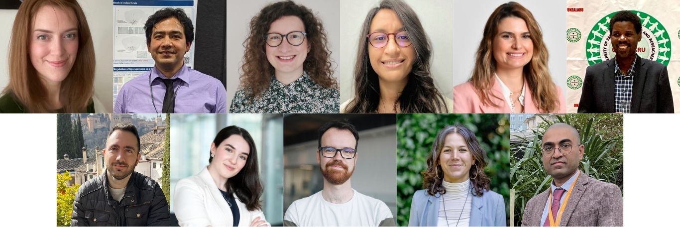 Portraits of all Early Career Editorial Board members